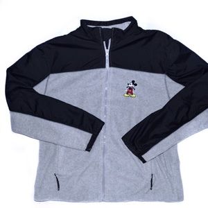 Vintage windbreaker X fleece zip-up 💛